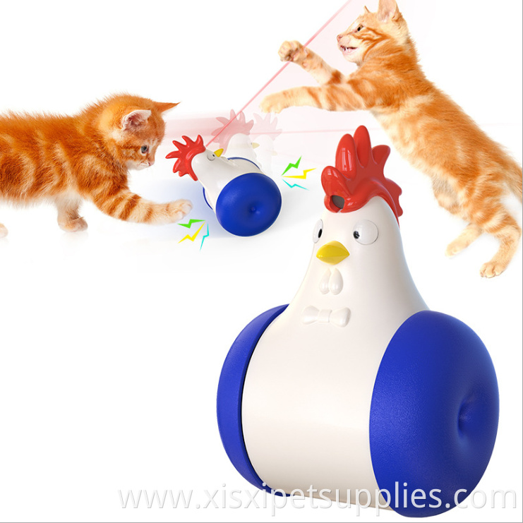 Electric sounding tumbler with laser tease cat toy cat teaser toy